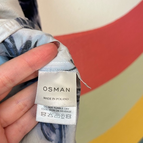 Osman Printed Suzie Floral Button Front Dress US 6 - Picture 10 of 12